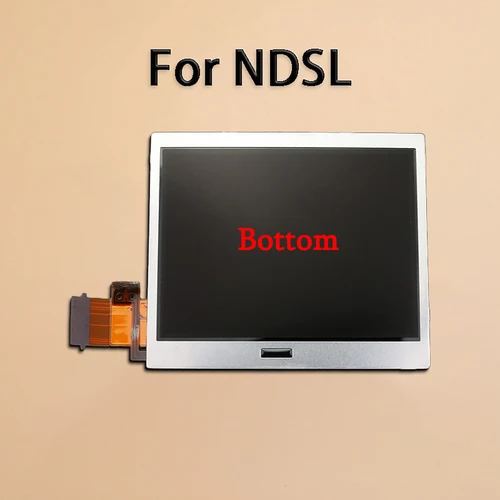 Imagen 2 del producto Pieza de repuesto para consola de juegos, pantalla LCD superior e inferior para NDS NDSL NDSi nuevo 3DS LL XL PSP GO Switch WII U, 1 ud.