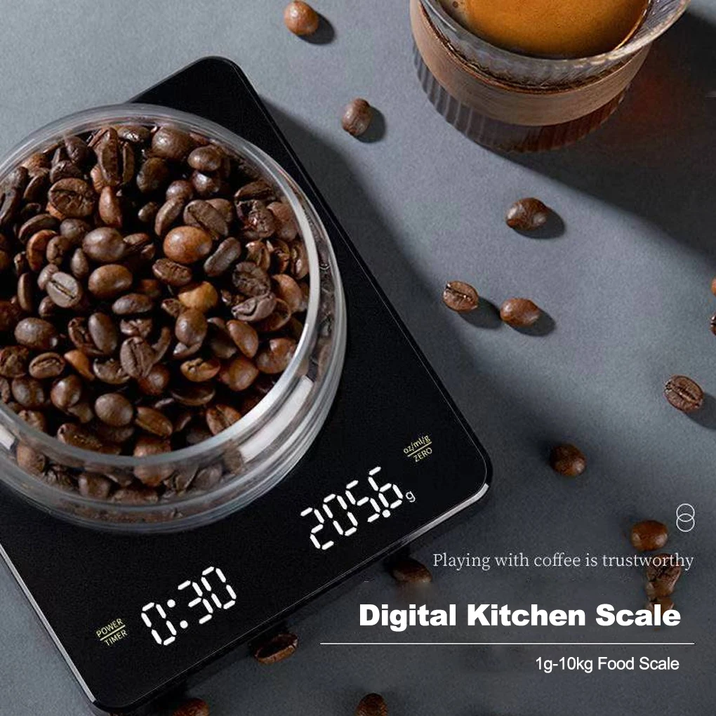 Electronic Scale Coffee Jewelry Platform Precision Weight Tools Multi-Function Measuring Scales Kitchen Accessories
