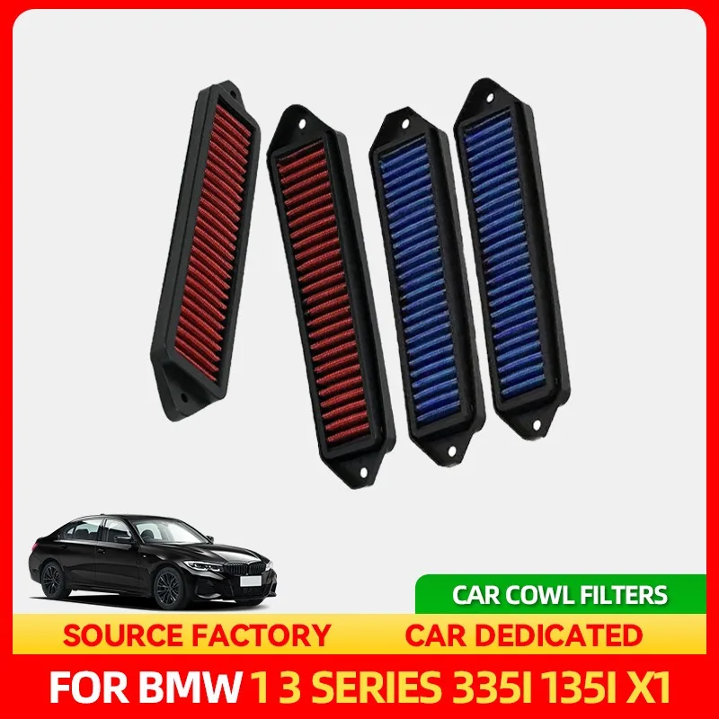 

Стайлинговые молдинги Горячие 2 фильтра капота автомобиля 8421990180 Фильтр кондиционера 26,6*6,3 см Для BMW Для серии 1 3 Для 335i 135i X1