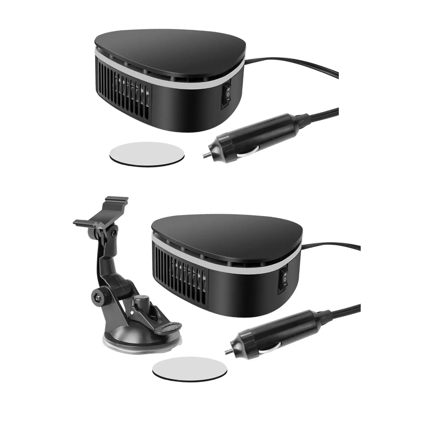 Car Heater Winter Heating Warmer Protable Heating and Cooling Fan Dashboard Heater for Car Auto Heating Fan for SUV Boat