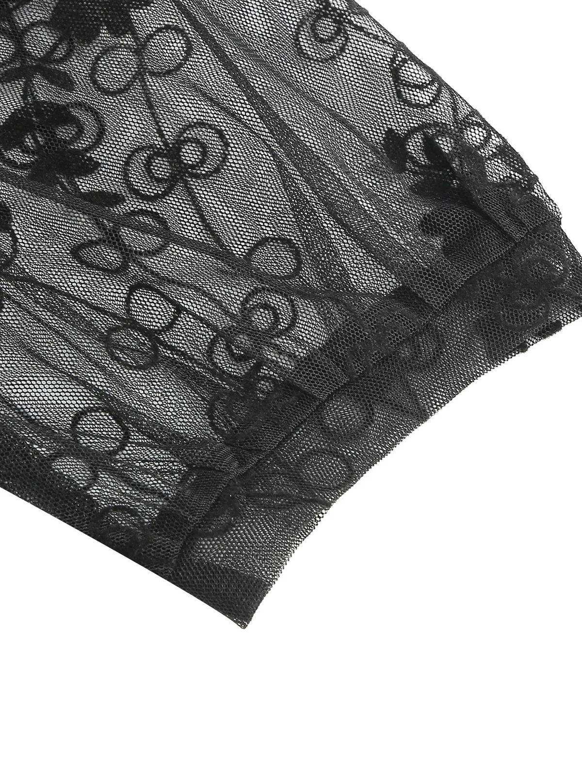 Tonval Floral Embroidered Mesh Overlay Elegant Banquet Party Women Dress 3/4 Length Sleeve Birthday Vintage Clothes Midi Dresses