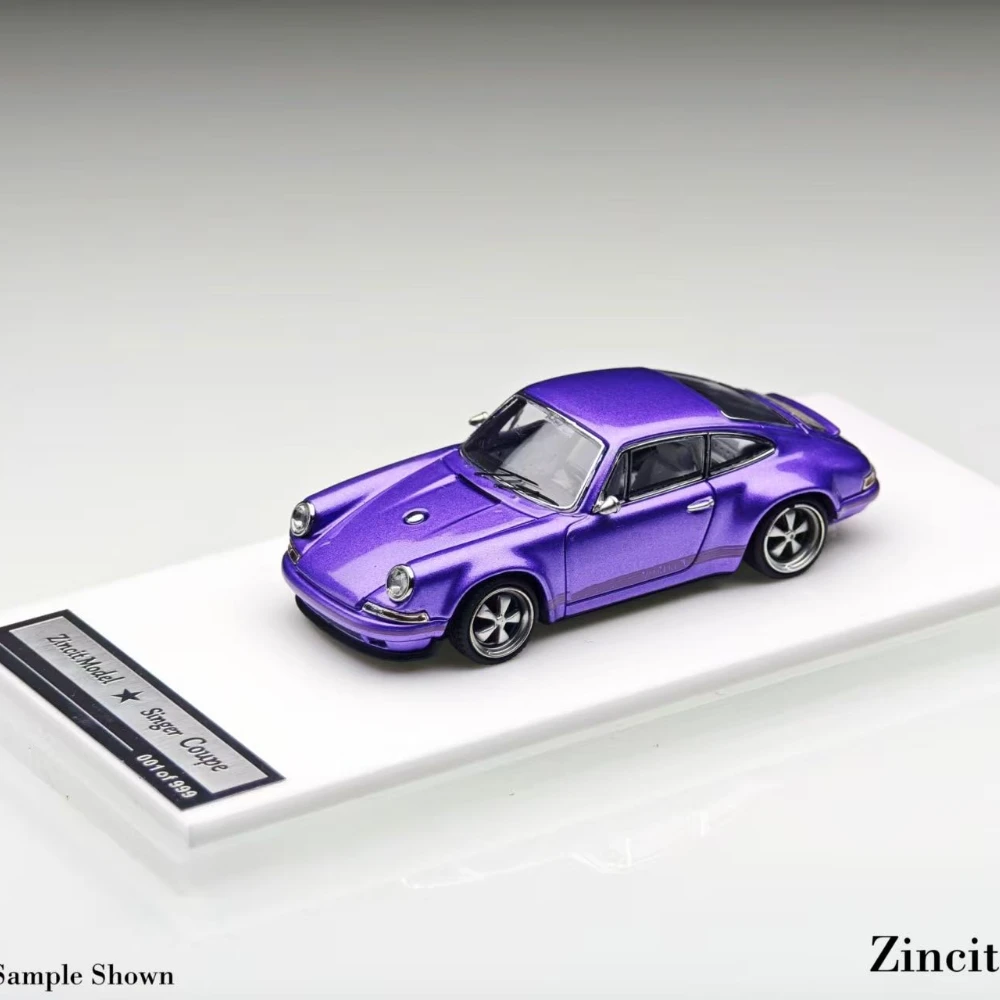 1:64 Zincit Model Singer Coupe 964 Alloy Static Car Model Limited 999 pcs Diecast Replica