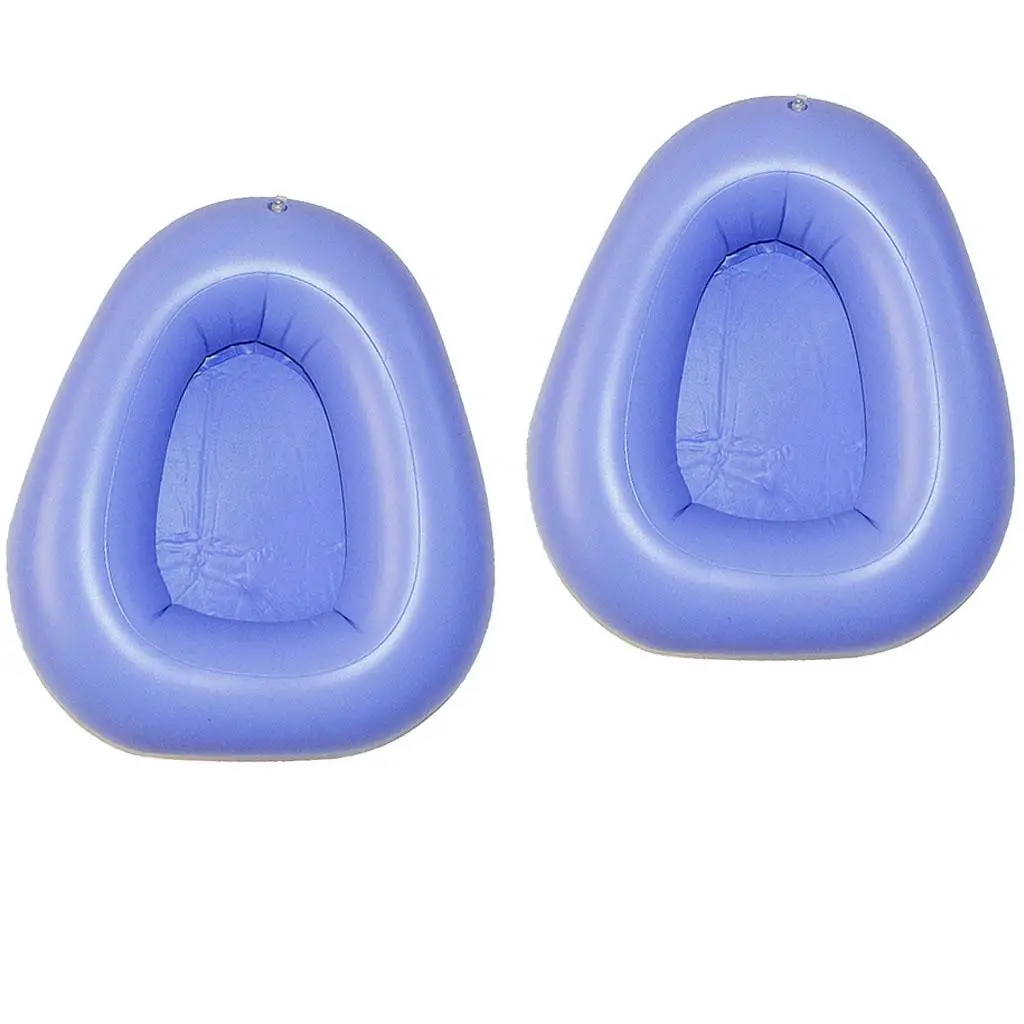 2 X Portable Air Bedpan Inflatable Potty For  Elderly Bedridden