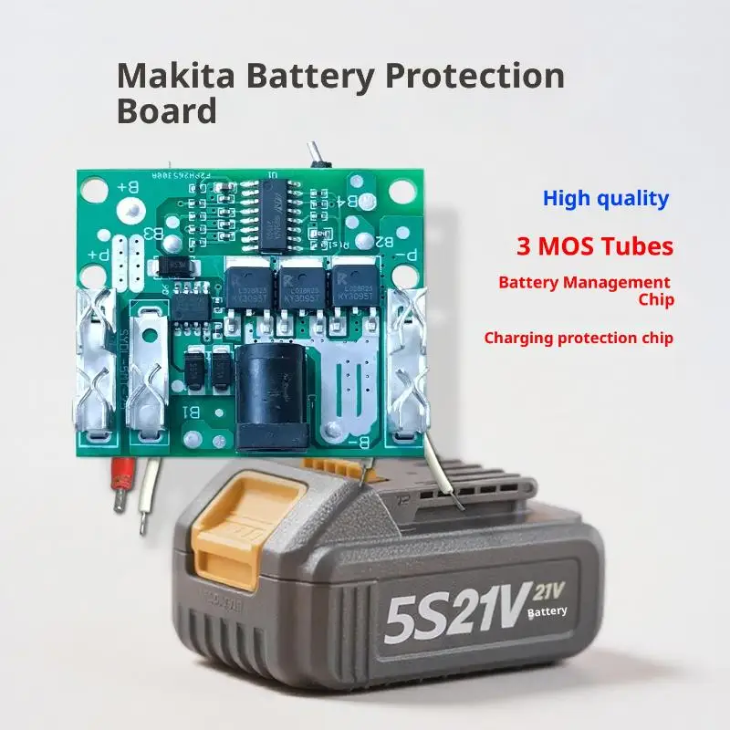 Premium BMS 5S 20A Schutzplatine für 18650 Li-Ionen-Akkus Lade- und Schaltkreis PCM Balancer Power Bank Lademodul