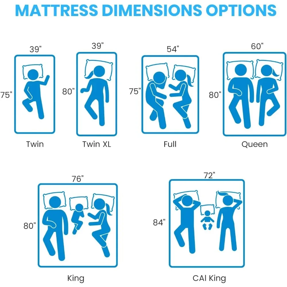King Mattress, 10 Inch Gel Memory Foam King Mattress in a Box with Breathable Washable Removable Cover