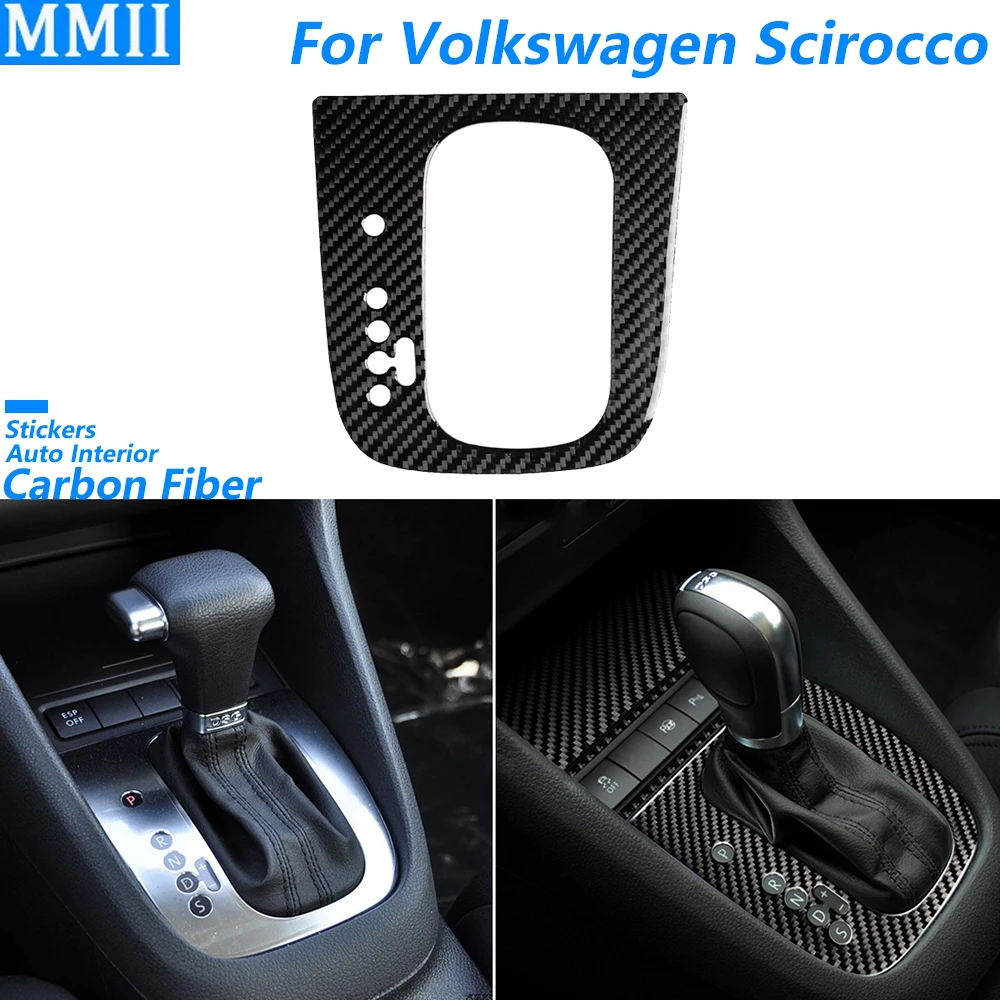

Для Volkswagen Scirocco 2009-2016 углеродное волокно, центральная консоль, панель переключения передач, накладка, автомобильные аксессуары, декоративная наклейка