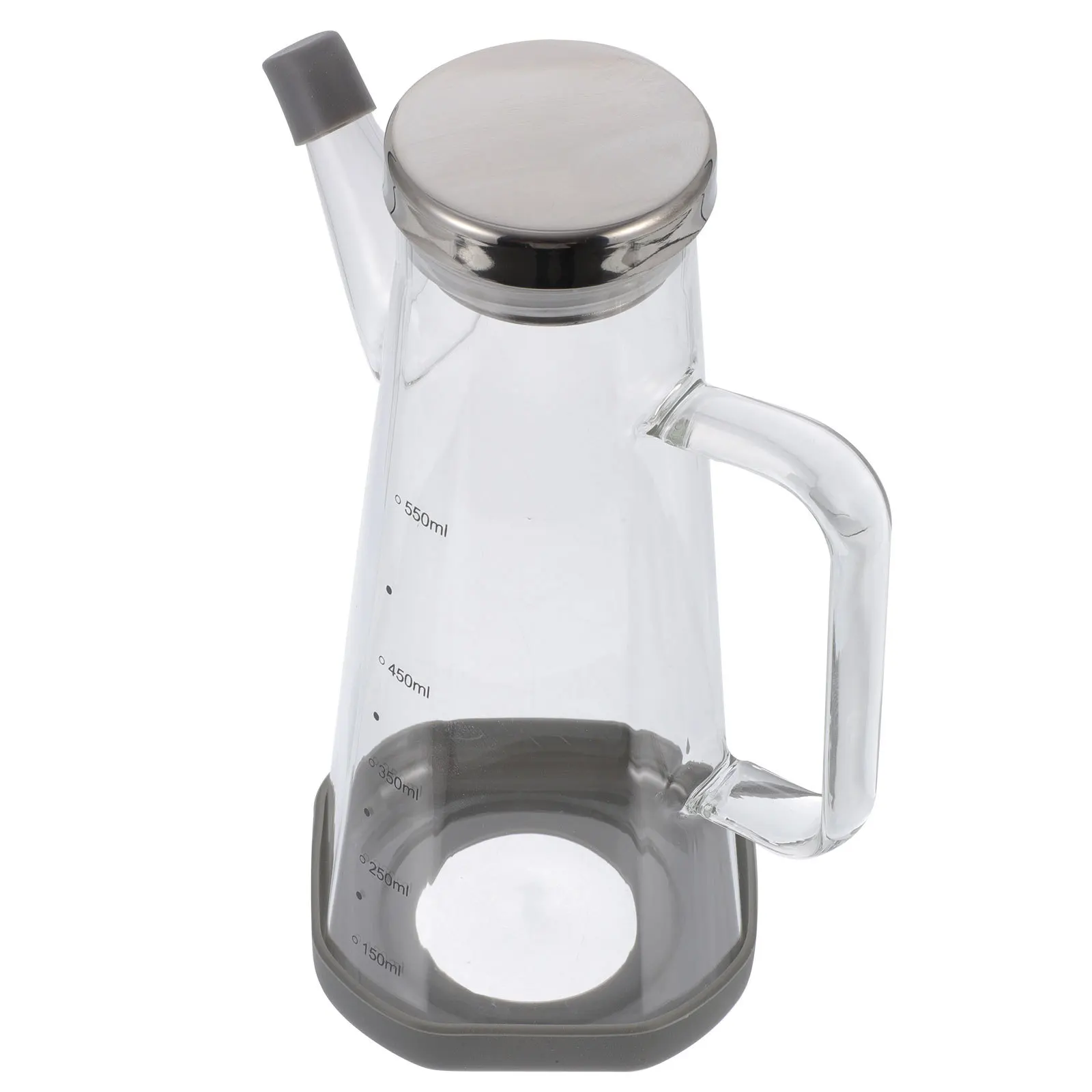 

1Pcs High Borosilicate Glass Oil Bottle Large Capacity Transparent Kitchen Essential Tool Home Bar Cafe Hotel Restaurant Gift