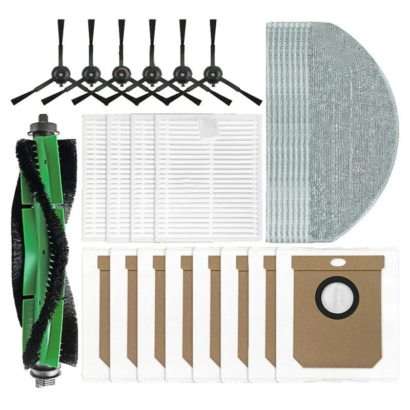 

N83R основная щетка, боковая щетка, мешок для пыли, детали для пылесоса, тканевые подушечки для швабры, фильтр, аксессуары для Hepa