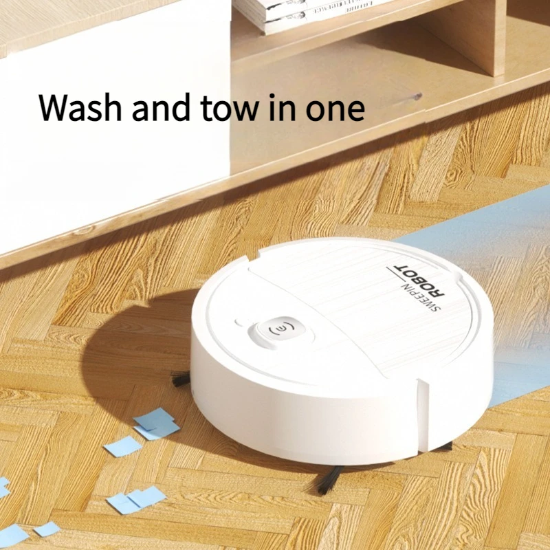 2-in-1 sweeper robot Vacuum cleaner Wireless charging Vacuum cleaner with USB charging electric sweeping, living room, balcony