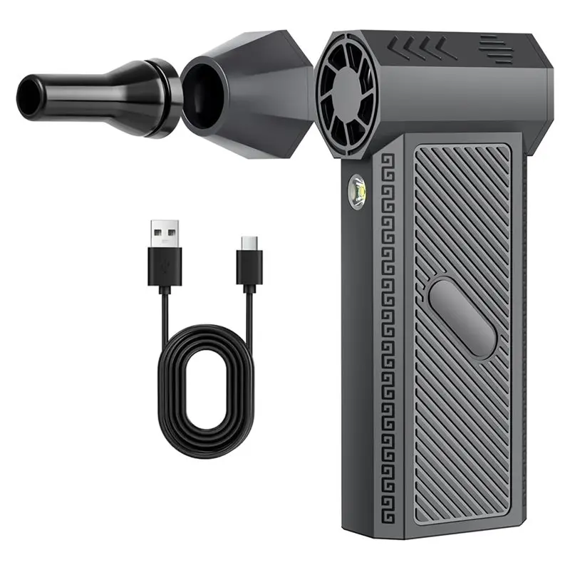 【offre-spEciale】souffleur-d'air-souffleur-de-poussiere-super-puissant-130000rpm-mini-souffleur-reglable-a-4-vitesses-pour-voiture-souffleur-de-neige-a-charge-rapide