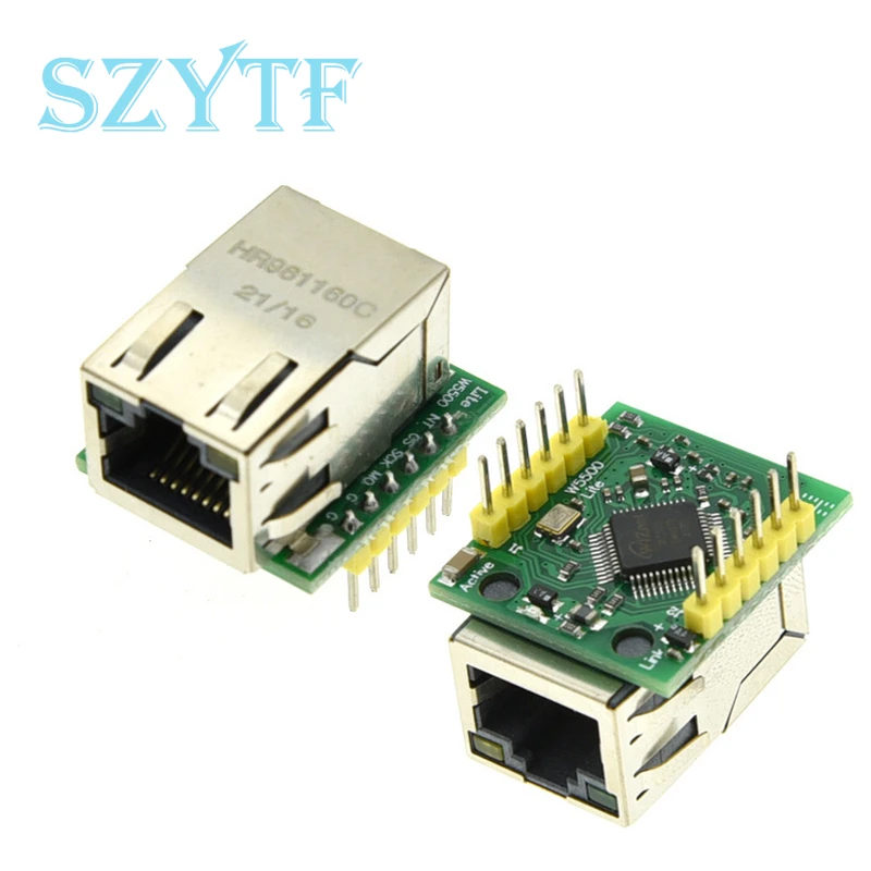 1PCS W5500 Module TCP/IP Ethernet Module Compatible with WIZ820io Network Interface RC5 IoT for Arduino