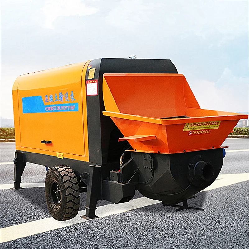 

Concrete Pumps for Building Construction for Ground Pouring Bridge Mortar Fine Aggregate Cement Pump Secondary Structure Feeder