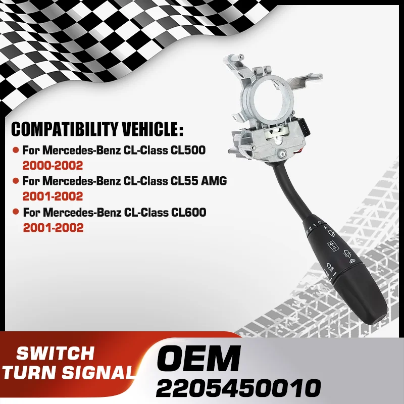 

Turn Signal Light Headlight Switch For Mercedes-Benz CL-Class CL500 Mercedes-Benz CL-Class CL55 AMG Mercedes-Benz CL-Class CL600