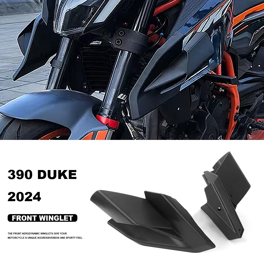 

390 Duke New Motorcycle For 390 Duke 390Duke 390 DUKE 2024 Accessories Winglet Aerodynamic Wing Kit Spoiler Black