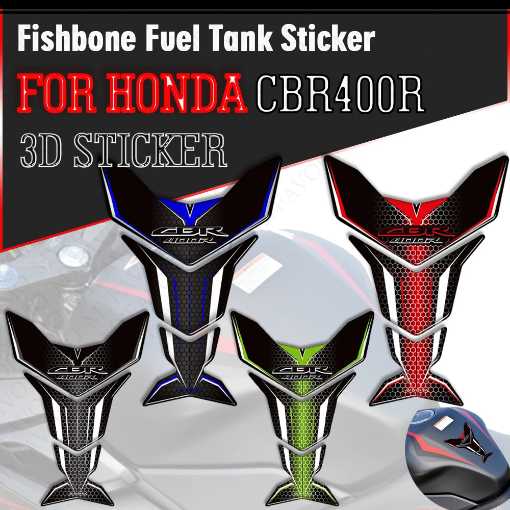 Suitable For Honda CBR 400R CBR400R fuel tank pad sticker protector motorcycle windshield body logo sticker