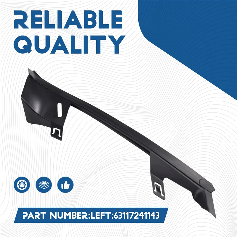A85E-For BMW 3 SERIES E92 E93 FRONT HEADLIGHT SEALING PAD LEFT 63117241143 Car Parts Accessory