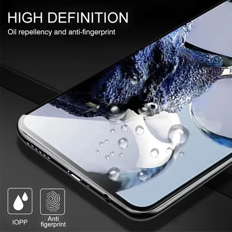 3 piezas de vidrio templado para Redmi Note 14 15 / Note 14 15 Pro / Note 14 15 Pro Plus, protector de pantalla de cobertura completa curva 5