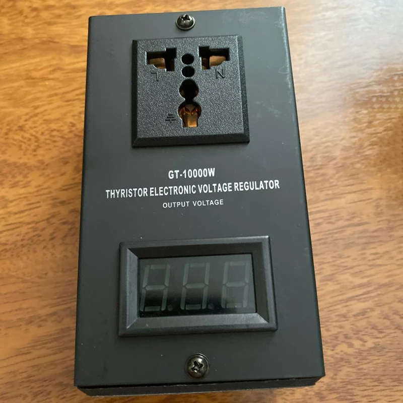 AC 220V 10000W SCR Regulador de tensão eletrônico Temperatura Velocidade Ventilador Controlador de ajuste do motor