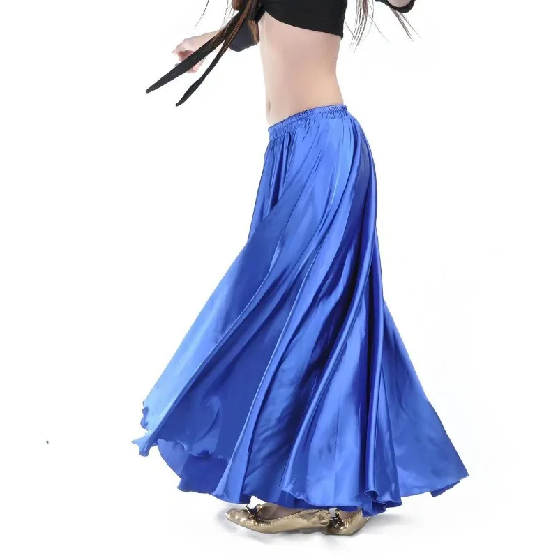 

customized Belly Dancewear Colored Ding Skirt Large Swing Skirt Indian Dance Skirt Belly Dance Costume Stage Performance Costume