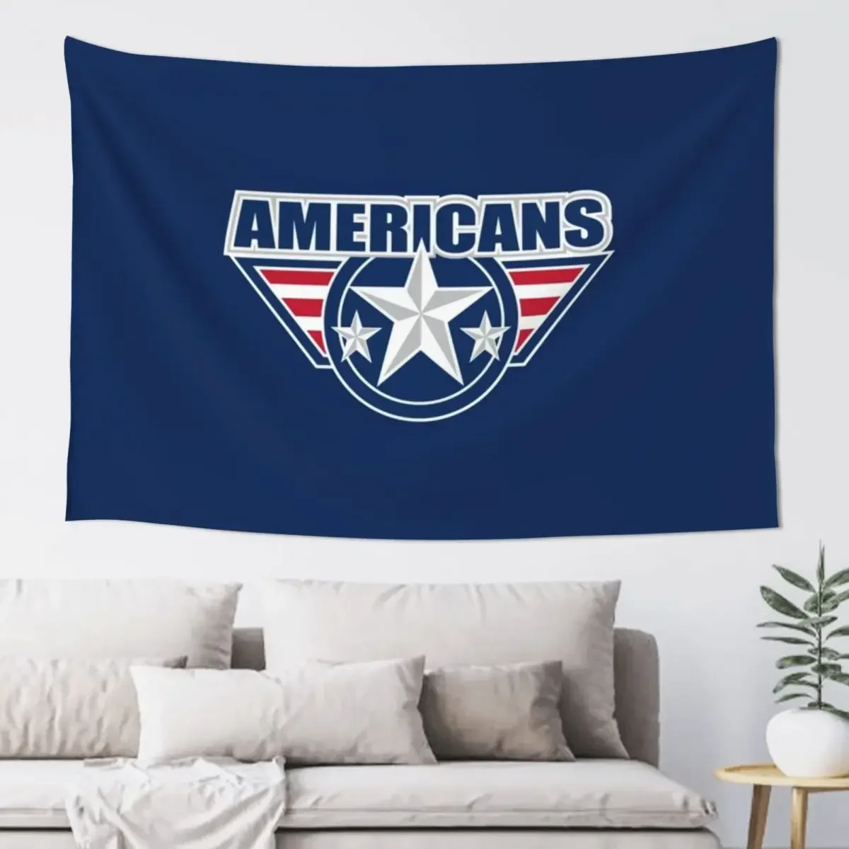 

Tri City Americans Tapestry Room Decor Cute Room Aesthetic Wall Decoration Items Tapestry