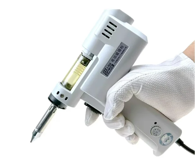 

S-993A Мощный одиночный воздушный насос, электрическое всасывающее устройство для олова, всасывающий пистолет, всасывающий насос, 100 Вт, всасывающий инструмент для удаления олова