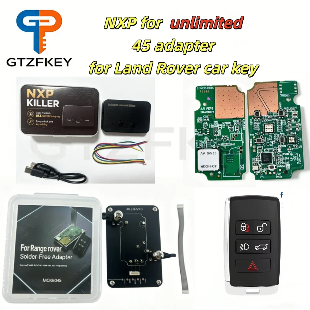 

NXP Killer Tool Adapter Base for Smart Keys Clones Compatible for Land Rover315/ 433MHZ car key fob for all NCF29XX CHIP