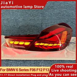 Suitable For BMW 6 Series F06 Tail Light Assembly F12 F13 Modified LED Dragon Scale Driving Light Sequence Turn Signal