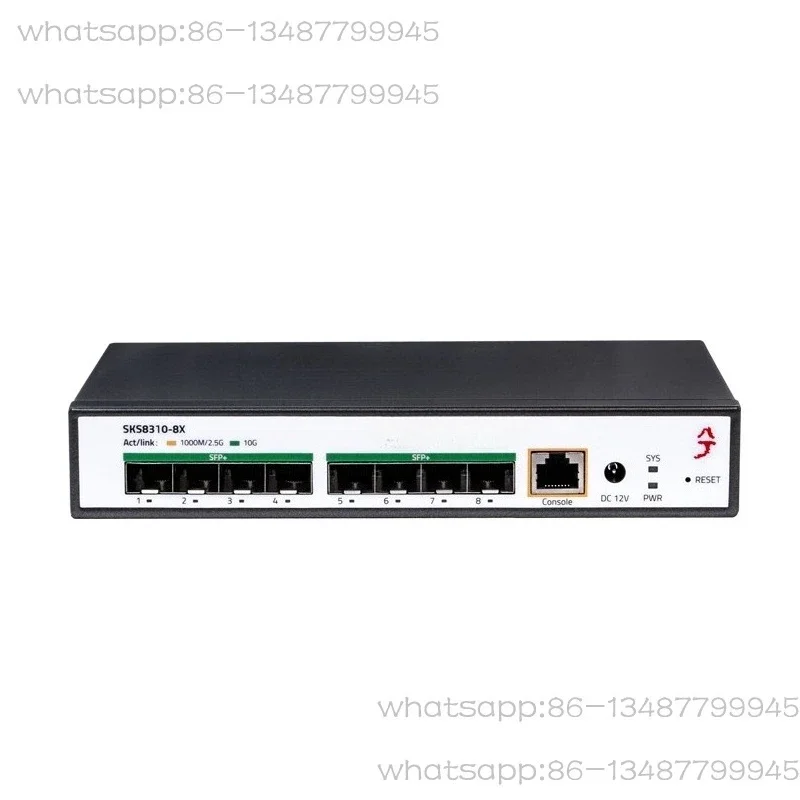 8-port All 10G Sfp+  Layer 3 Management Hub 10 Gigabit Networking Support VLAN/link Aggregation/Routing Function