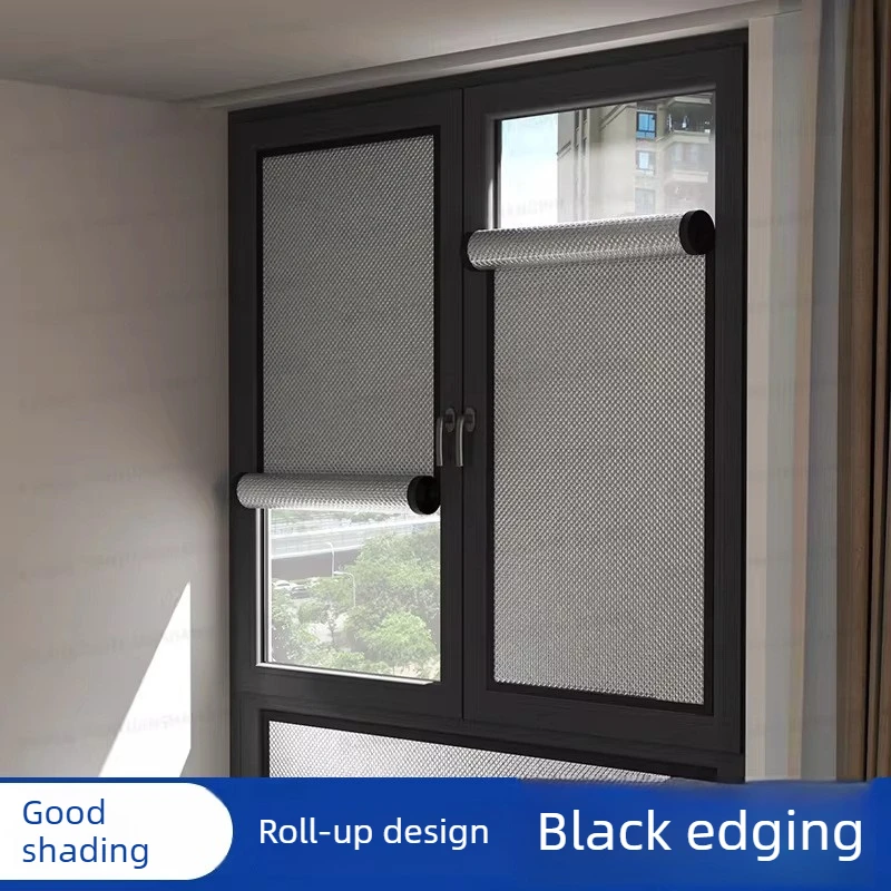 1 Stück Fenster-Sonnenschutzfolie, Sonnenschutzmatte für Zuhause, Aluminiumfolie Anti-UV Isolierfolie, Fenster-Sichtschutzfolie, Sonnenschutz
