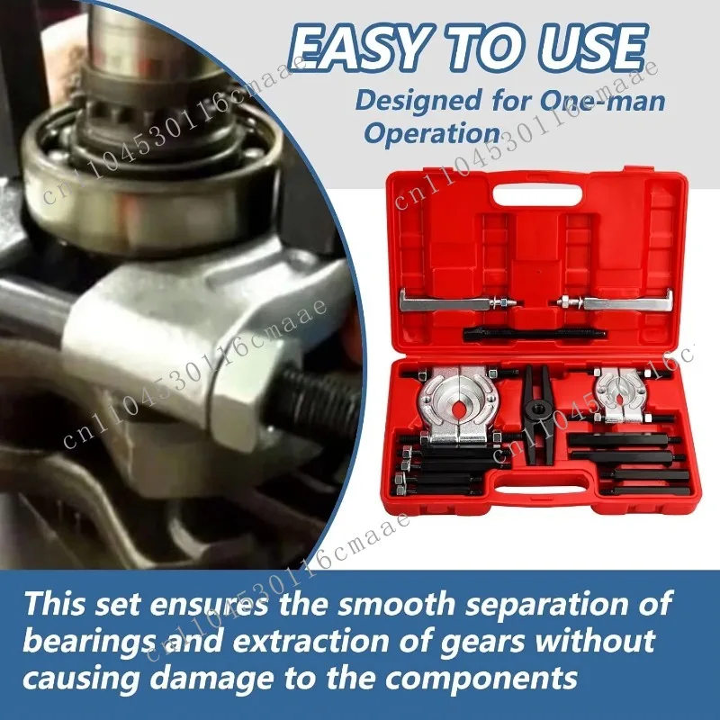 Automotive Vehicle Tools Wheel Bearing Puller 14pcs Bearing Separator and Gear Puller Bearing Removal Tools