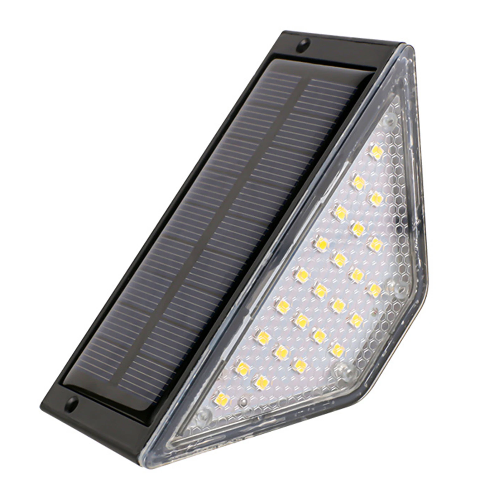 

LED Solar Security Stairs Lights Energy Saving Enclosed Design Step Lamps for Paths Sidewalks Balconies