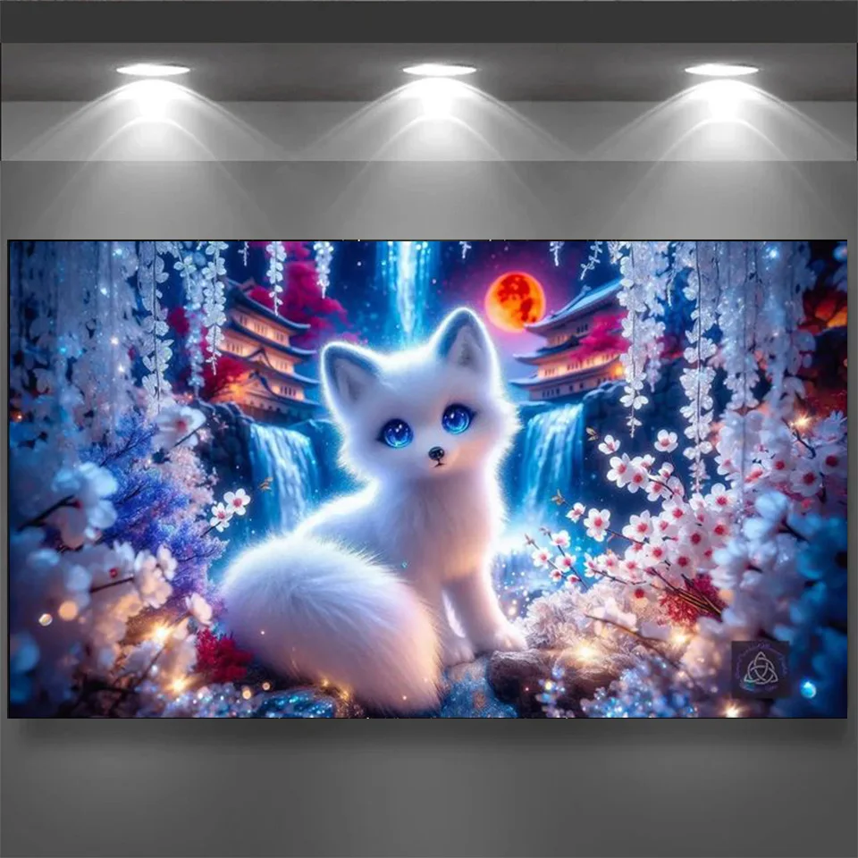 incrivel-raposa-branca-rosa-flores-arvore-5d-diy-pintura-diamante-quadrado-completo-redondo-diamante-mosaico-bordado-decoracao-de-casa
