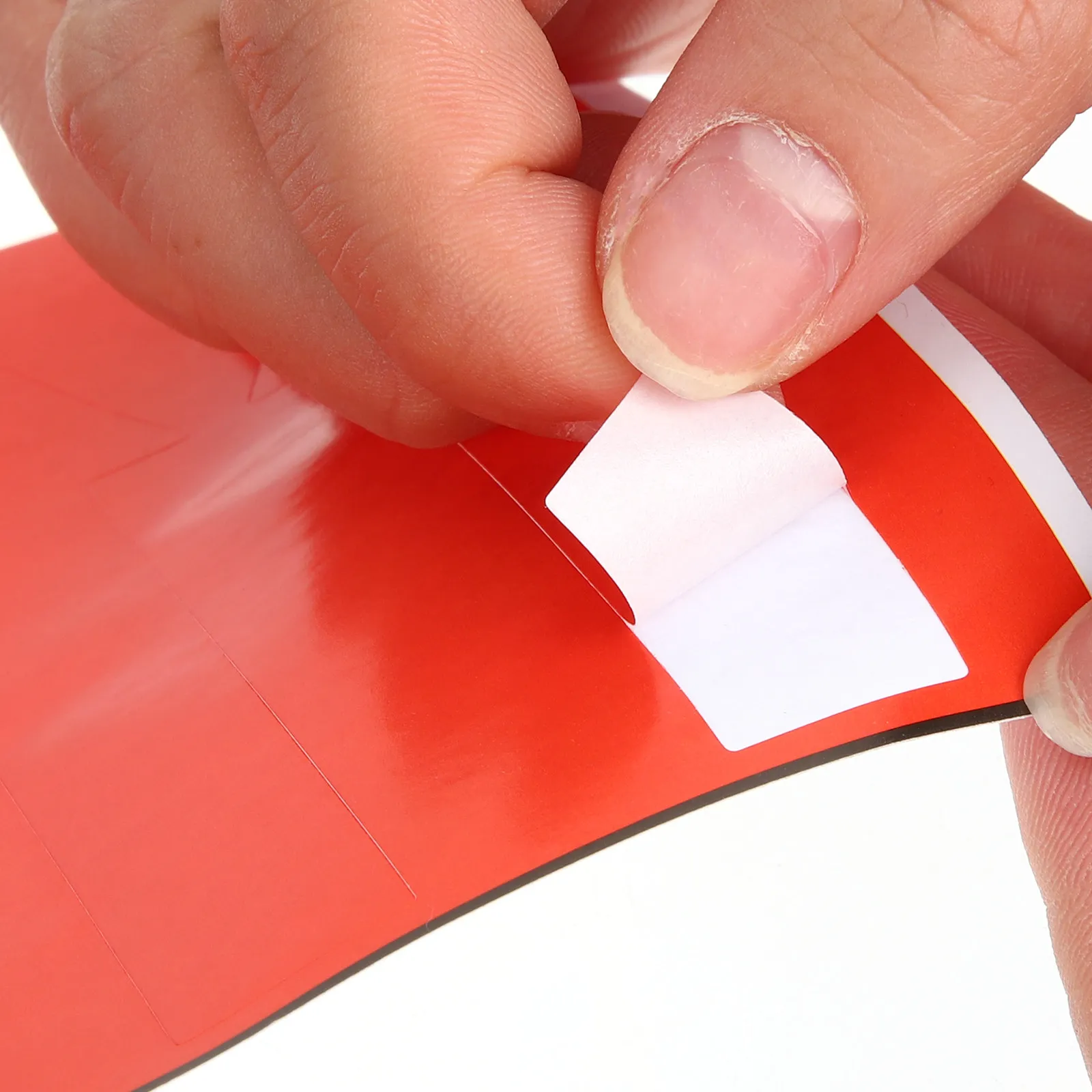 

100Pcs Directional Arrow Stickers Adhesive Red Arrow Signs Marking Indication for Warehouse Office Floor Wall School Factory