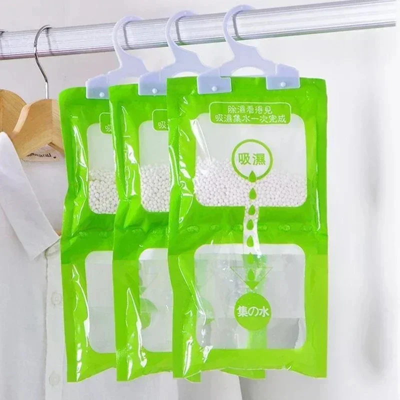 1/5/10/PCS Moisture Absorber Hanging Bag Moldproof Wardrobe Antihumidity Bags Dry Bag Dehumidification for Closet Desiccant