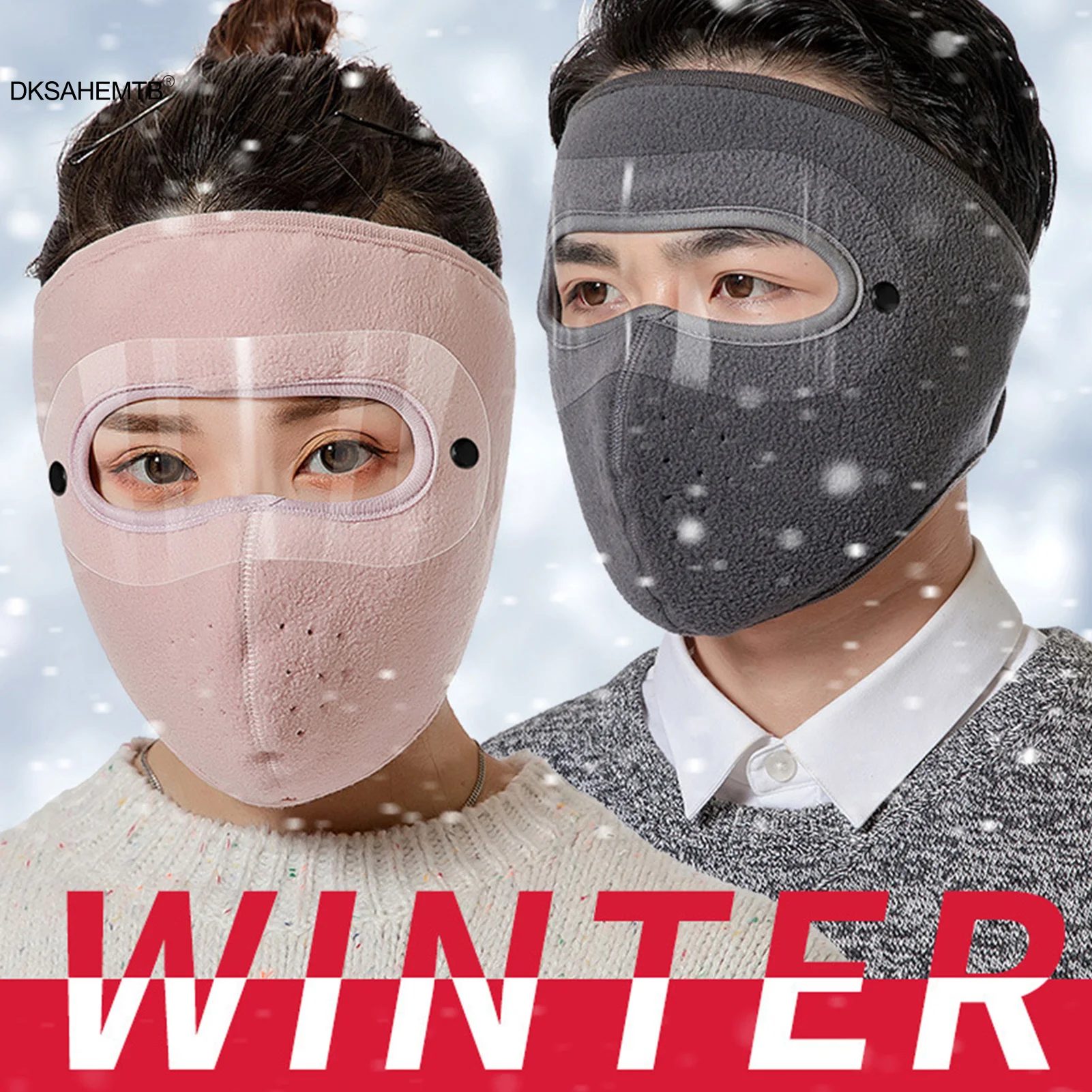 Máscara facial térmica antiviento para invierno - imagen 5