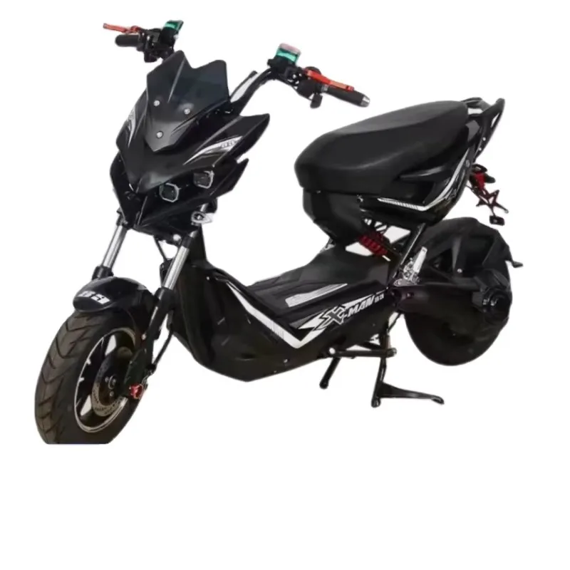 

2025 New Style Stylish New Adult Electric Motorcycle With 60V 1200W Motor Hydraulic Front Fork Smart Sensor Top Speed Of 60Km St