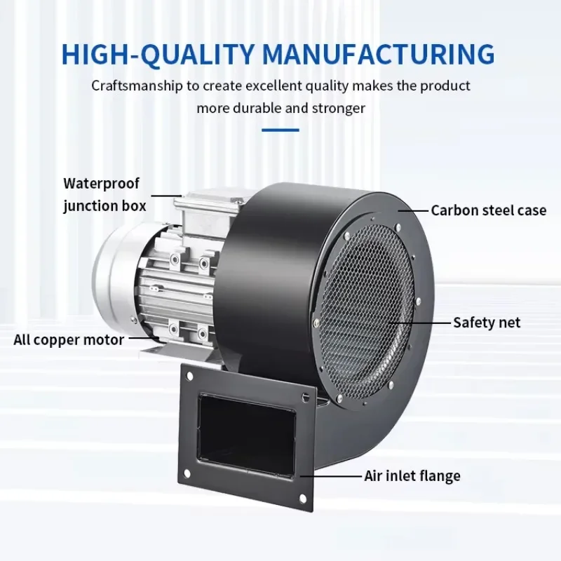 شفرة فولاذية مقاومة لدرجات الحرارة العالية، غلاية صغيرة، منفاخ بخار، آلات طباعة الطعام، مروحة عادم المطبخ، تيار متردد، كهربائي #4