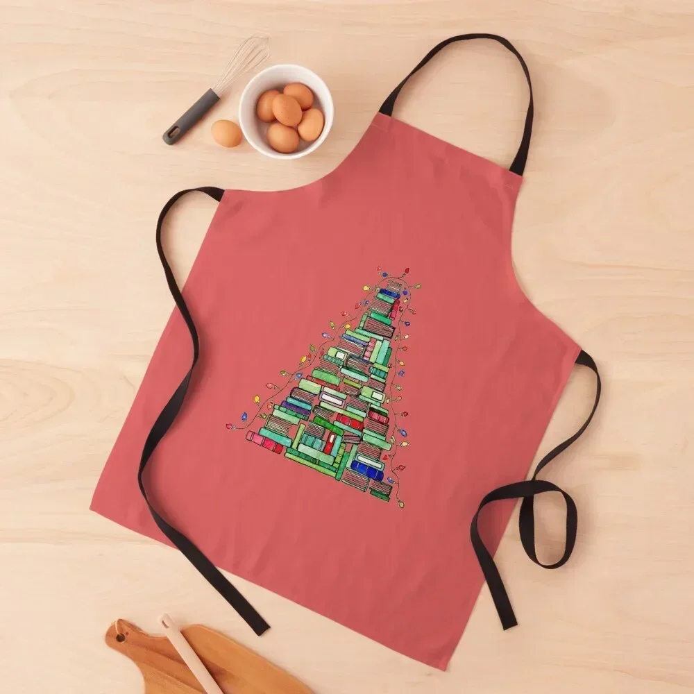 

Christmas Book Tree: 2017 Apron Cooking Trim Cloth kitchen girl Kitchens Men Apron