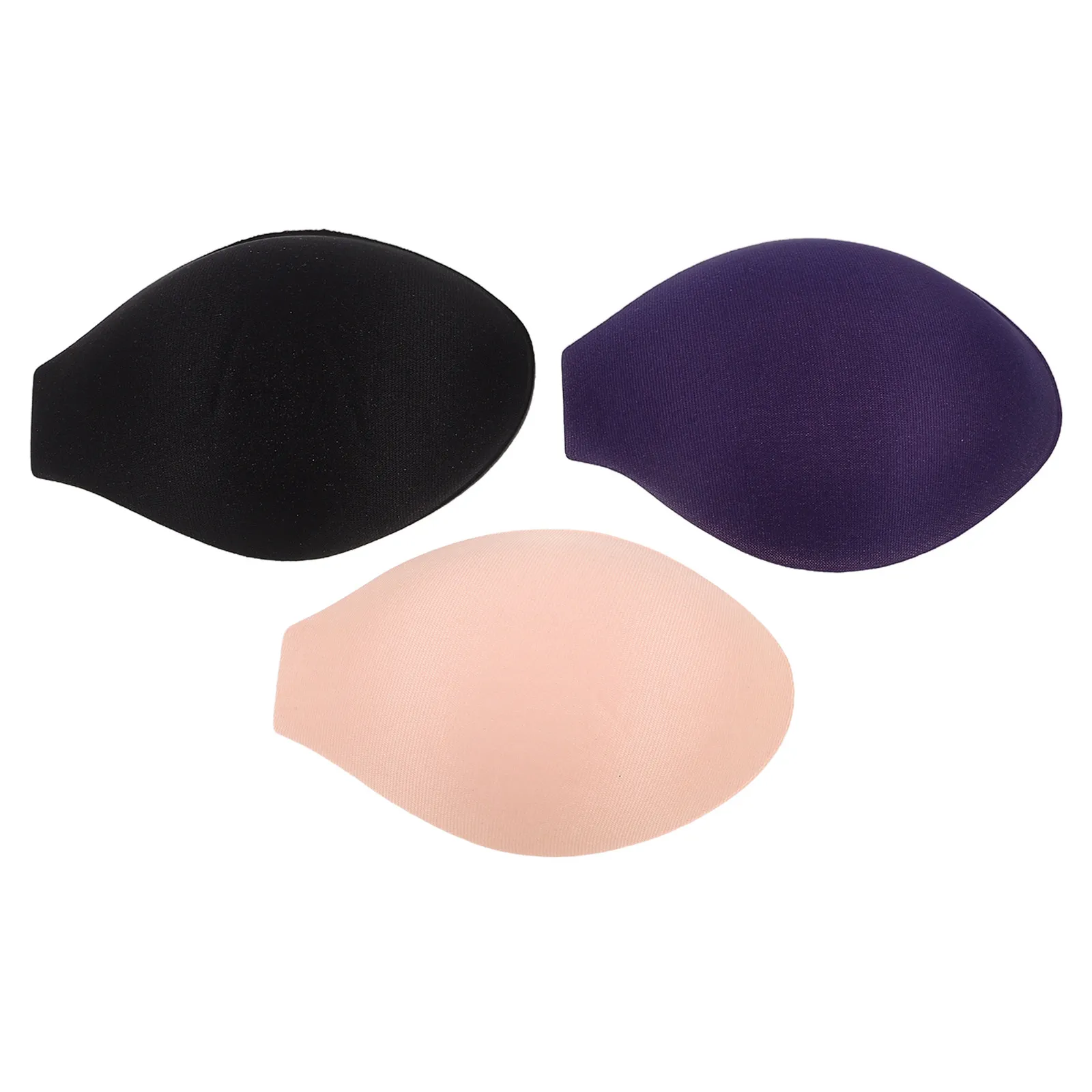 3Pcs Men Sponge Underwear Pad Breathable Lightweight Swim Briefs Athletic Supporter Shock Absorption Swim Private Waterproof