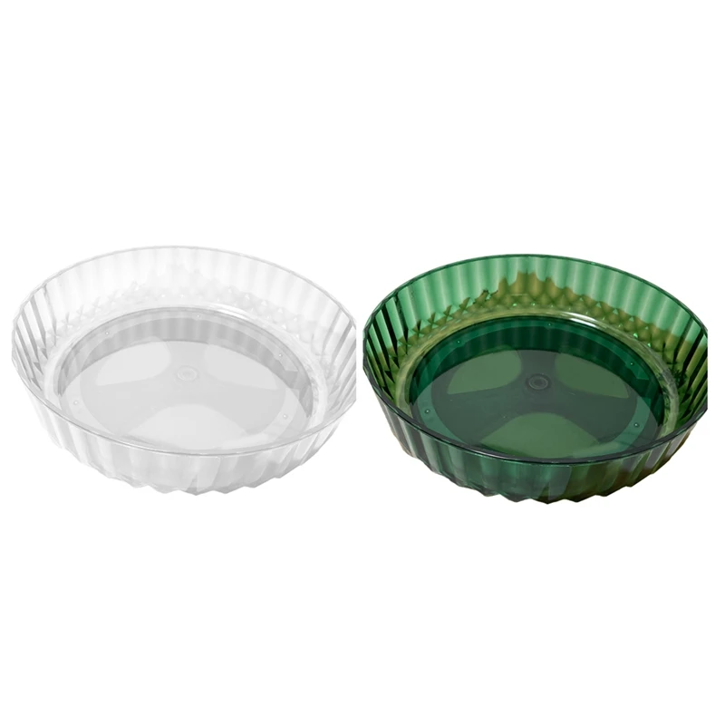 

1 Set Plastic Cosmetics Storage Box Finishing Box Rotating Table Top Skin Care Storage Basket 28X5cm