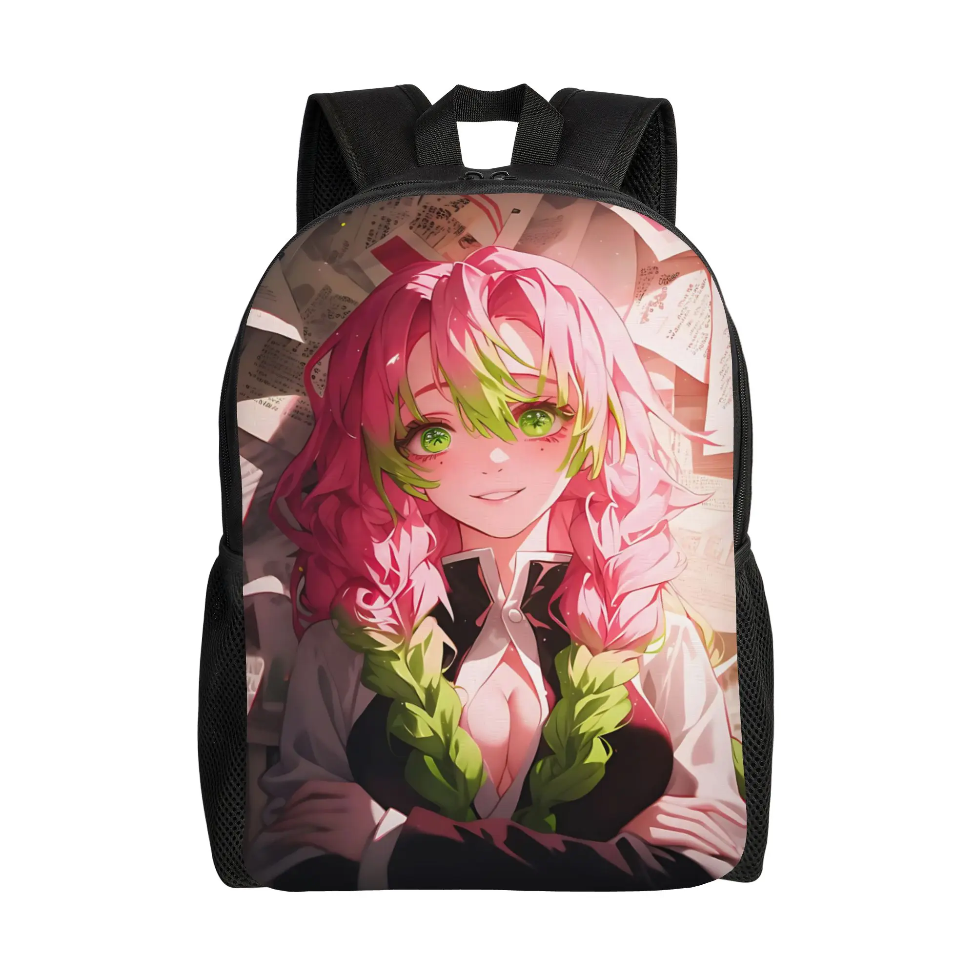 Mochila Bandai Demon Slayer, mochila ita bag, mochila de manga shounen, mochila portátil para trabajo y oficina, mochila de gran capacidad