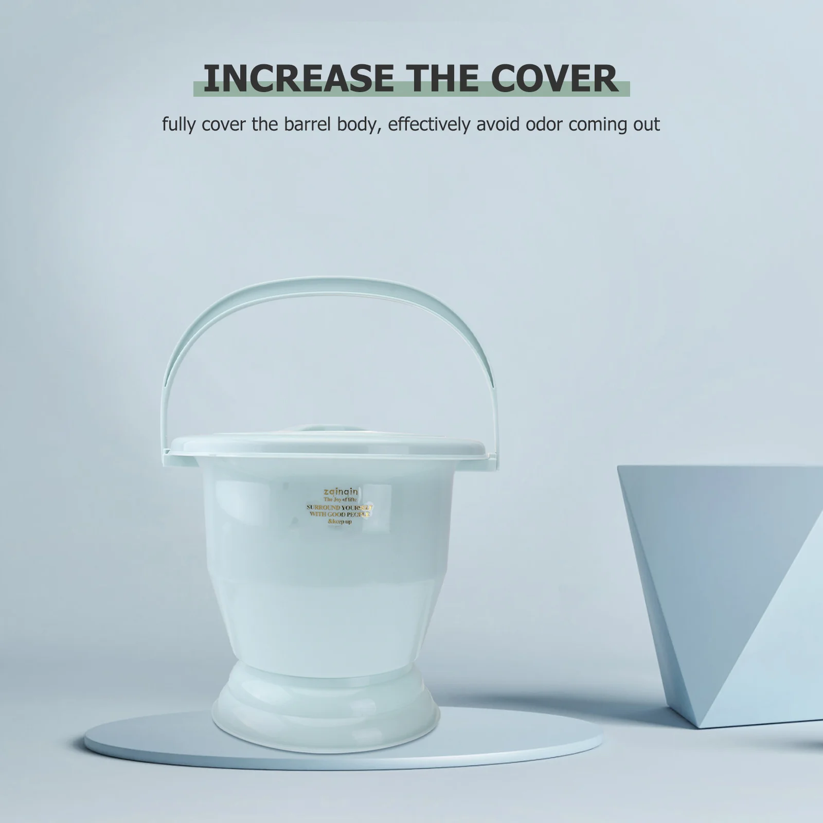 1 قطعة قعادة سميكة المحمولة لكبار السن الكبار الأطفال المحمولة Bedpan قفل غطاء دائم Pp البلاستيك البول الحاويات ليلة #6