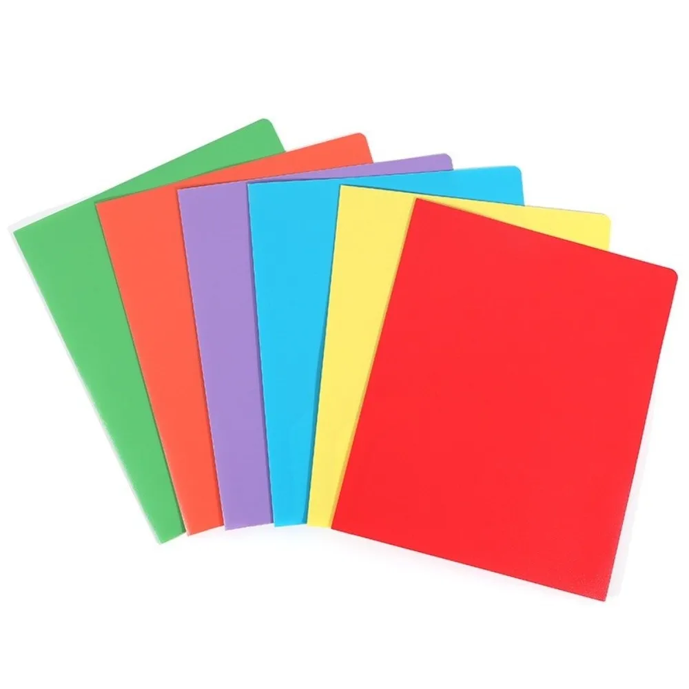 

Новые пластиковые папки с двумя карманами для документов, водонепроницаемые, многоразовые, для хранения, школьные принадлежности