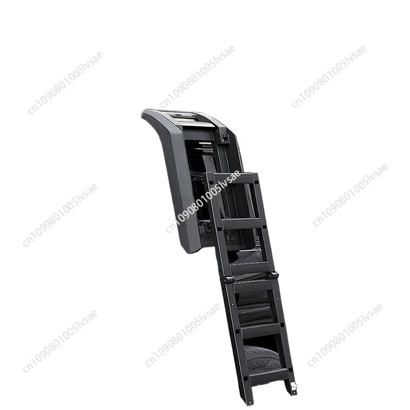 suitable for H9 2024 Universal Pickup Truck Tailgate Ladder Heavy Tailgate Step Ladder Fit