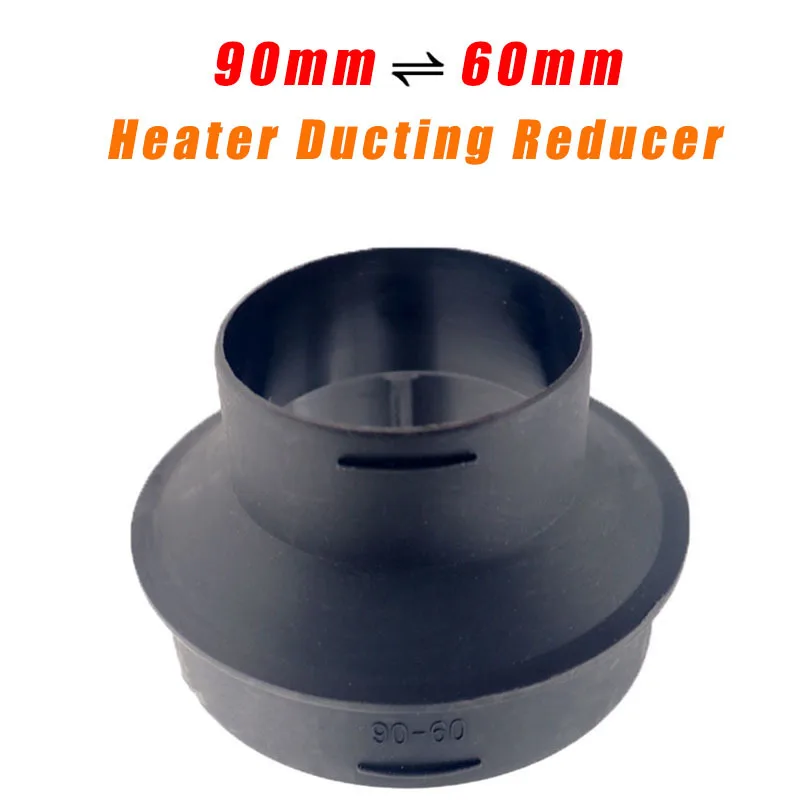 60mm to 90mm Air Outlet Car Parking Heater Ducting Reducer Adapter Converter Connector Air Diesel Heater 2KW/D2 For Truck Bus