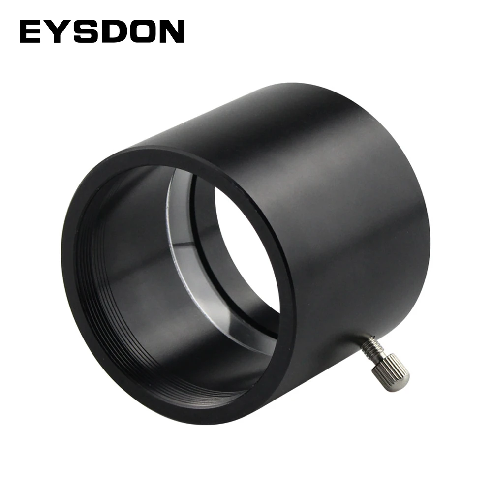 EYSDON 2" to SCT Telescope Visual Back Tube Adapter (2"-24TPI) for Astrophotography Observation