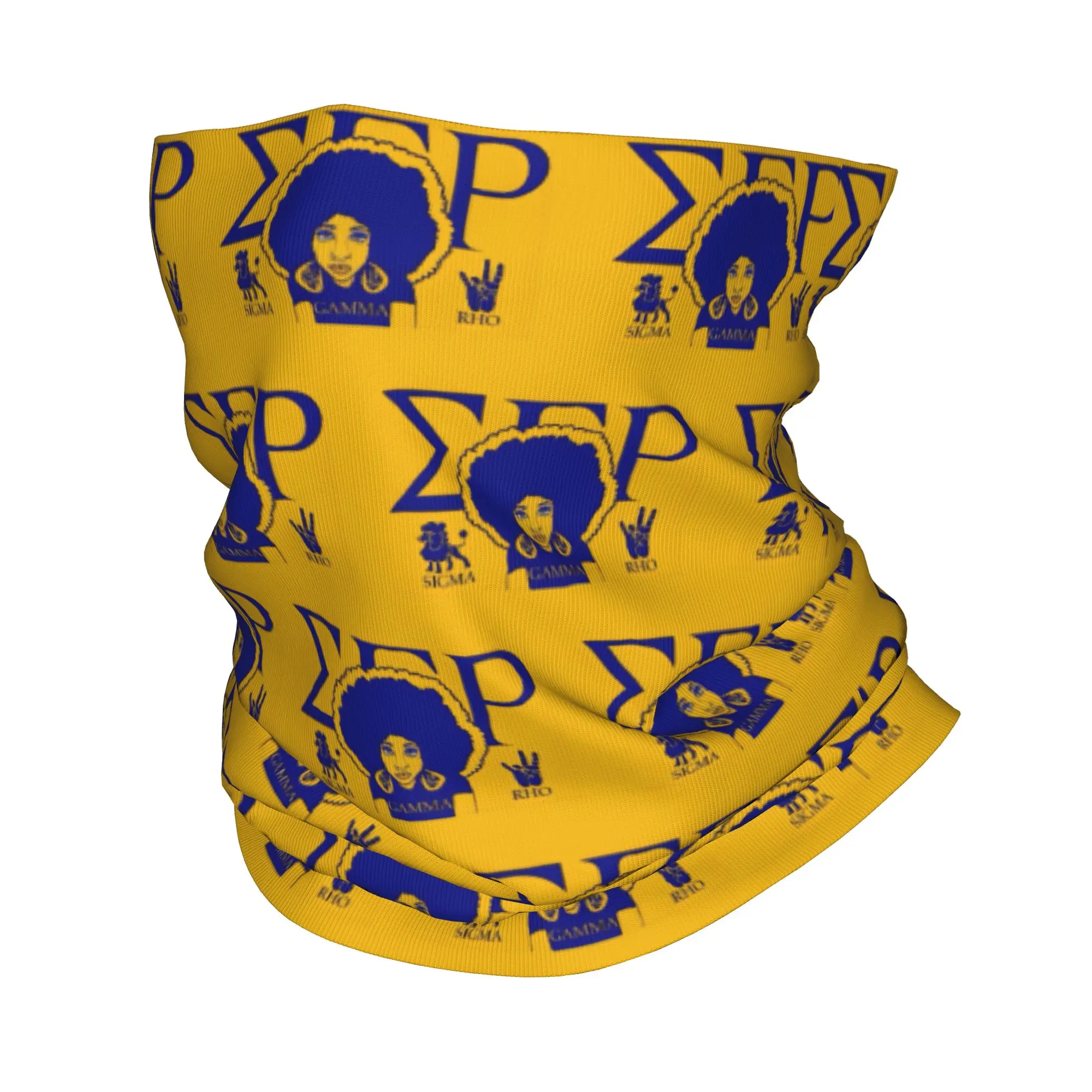 Sigma Gamma Rho Bandana cuello polaina protección UV cara bufanda cubierta mujeres hombres afroamericano hermandad sombreros tubo pasamontañas