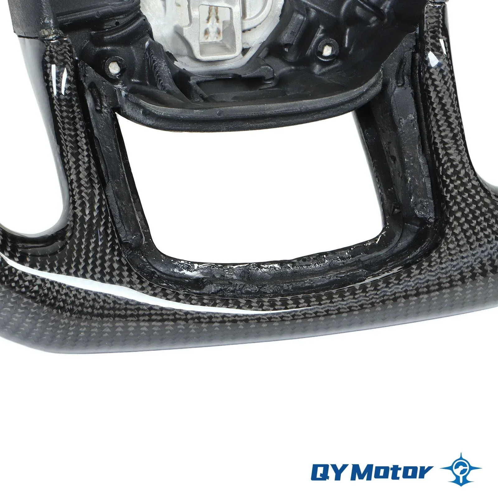 Volante de fibra de carbono con calefacción para Land Rover Range Rover Sport 2014-2022 L494, accesorios interiores para volante de coche