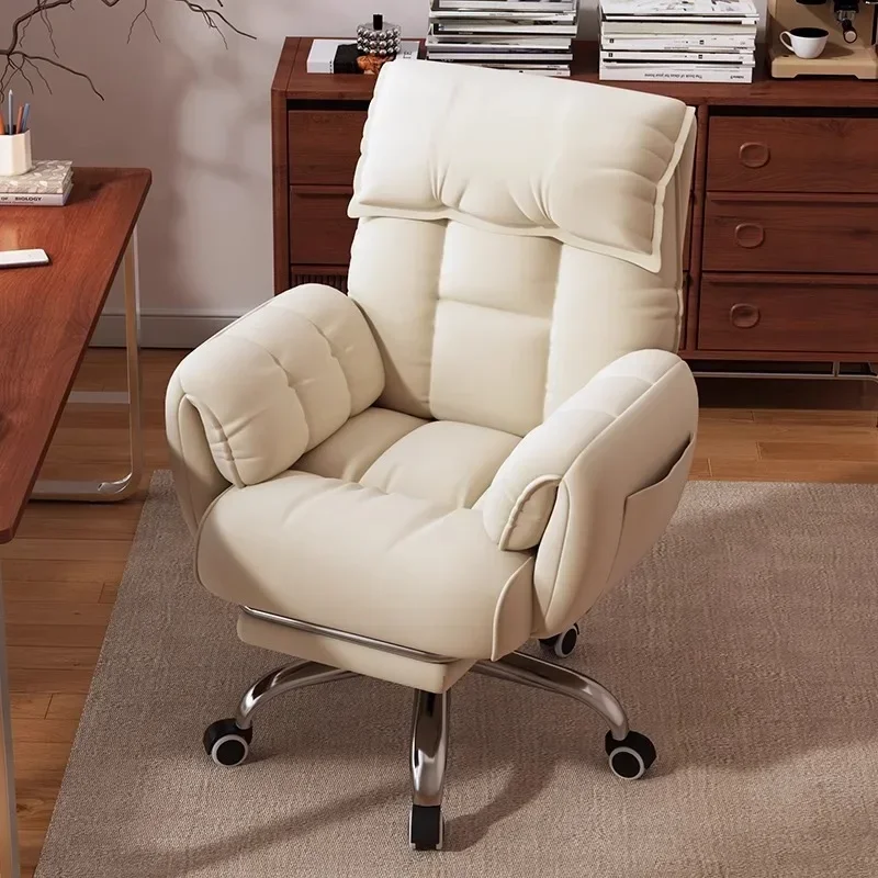 Ergonomic Live Streaming Chair Gaming Chair Computer Chair Soft Upholstered Office Chair Swivel Multifunctional Comfortable