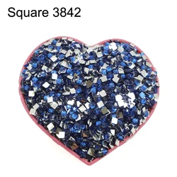 New arrival Crystal Drill Resin Shiny Colorful Square Crystal Stone Diamond Painting Accessories Rhinestones Crystal Diamond Art